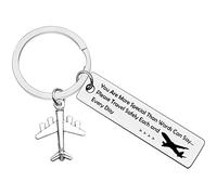 Ximalun Safe Travels Gift Travel Keyring You Are More Special Than Words Can Say Travel Safely Keyring Flight Attendant Gift Pilot Gift Traveler Gifts for Women Men