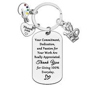 Ximalun Thank You Gifts for Art Teacher Painter Artist Appreciation Gifts Keyring Teachers Day Gift Leaving Retirement Christmas Birthday End of Year Gifts for Art Teacher