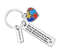 Ximalun Thank You Gifts for Autism Teacher ABA Therapist Special Education Teacher Gift Autism Awareness Gift Christmas Birthday Leaving Retirement Appreciation Gift for Autism Teacher