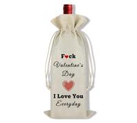 Ximalun Valentines Gifts for Him Her Valentine's Day Wine Bag Gift Valentines Gifts for Women Men Boyfriend Girlfriend Husband Wife Valentine's Day Decorations