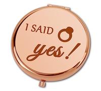 Ximalun Wedding Gifts for Bride Compact Makeup Mirror for Bride To Be Bridal Shower Gift Bachelorette Party Gift Engagement Gifts Bride Gifts for Wedding Day