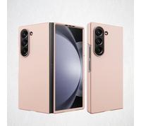 XIMAND for Samsung Galaxy Z Fold 6 Case Slim Featherlight | Bare Hand Feel Anti-Oil Spray Cover | Precise Fit | Anti-Shock Core Guard - Gold