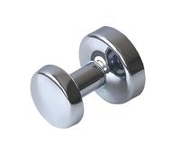 XIMAX 53110 Magnetic Towel Knob (Large) Chrome Radiator Plumbing Accessories, 40 x 50 x 40