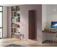 Ximax Champion Des Rad Bc 1800X526mm Black Copper Vertical Designer 3516Btu Radiator, (W)526mm X (H)1800mm