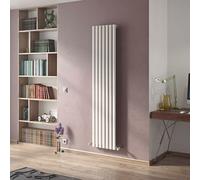 Ximax Champion Des Rad Ws 1800X526mm White Rustic Vertical Designer 3516Btu Radiator, (W)526mm X (H)1800mm
