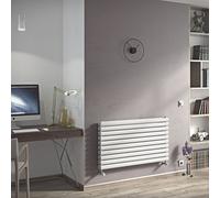Ximax Champion Duplex Chhd58120W White Horizontal Designer 3806Btu Radiator, (W)1200mm X (H)584mm
