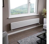 Ximax Champion Duplex Fordh2941800W White Gas Horizontal Designer Radiator, (W)1800mm X (H)294mm