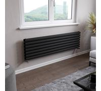 Ximax Champion Duplex Fordh4101500A Anthracite Gas Horizontal Designer Radiator, (W)1500mm X (H)410mm