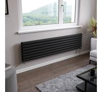 Ximax Champion Duplex Fordh4101800A Anthracite Gas Horizontal Designer Radiator, (W)1800mm X (H)410mm