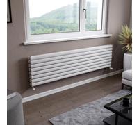 Ximax Champion Duplex Fordh4681800W White Gas Horizontal Designer Radiator, (W)1800mm X (H)468mm