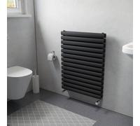 Ximax Champion Duplex Fordh816600A Anthracite Gas Vertical Designer Radiator, (W)600mm X (H)816mm