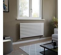 Ximax Champion Duplex Forh5841200W White Gas Horizontal Designer 2587Btu Radiator, (W)1200mm X (H)584mm