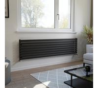 Ximax Champion Forh1164600A Anthracite Gas Horizontal Designer Radiator, (W)1800mm X (H)468mm
