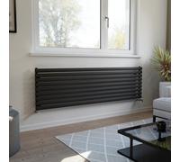 Ximax Champion Forh1164600A Anthracite Gas Horizontal Designer Radiator, (W)1800mm X (H)526mm