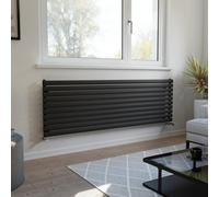 Ximax Champion Forh1164600A Anthracite Gas Horizontal Designer Radiator, (W)1800mm X (H)584mm