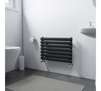 Ximax Champion Forh1164600A Anthracite Gas Horizontal Designer Radiator, (W)600mm X (H)410mm