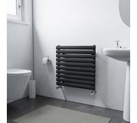 Ximax Champion Forh1164600A Anthracite Gas Horizontal Designer Radiator, (W)600mm X (H)584mm