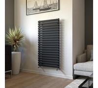 Ximax Champion Forh1164600A Anthracite Gas Vertical Designer 2369Btu Radiator, (W)600mm X (H)1164mm
