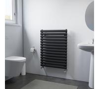 Ximax Champion Forh1164600A Anthracite Gas Vertical Designer Radiator, (W)600mm X (H)816mm