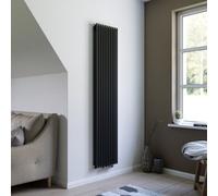 Ximax Gamba Duplex Gad1800295A Anthracite Gas Vertical Designer Radiator, (W)400mm X (H)1800mm