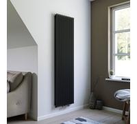 Ximax Gamba Duplex Gad1800295A Anthracite Gas Vertical Designer Radiator, (W)505mm X (H)1800mm