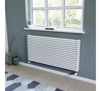 Ximax Gamba Duplex Gadh6101000W White Gas Horizontal Designer Radiator, (W)1200mm X (H)610mm