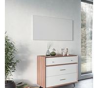 Ximax Infrared Panel 41108 White Horizontal Or Vertical Designer 2730Btu Radiator, (W)1200mm X (H)600mm