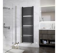 Ximax K4 K41215580A Anthracite Electric & Gas Vertical Designer 3072Btu Radiator, (W)580mm X (H)1710mm
