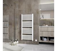 Ximax K4 K41215580W White Electric & Gas Vertical Electric Designer 2048Btu Radiator, (W)580mm X (H)1215mm