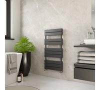 Ximax P2 Duplex Anthracite Vertical Towel Radiator (W)500mm X (H)970mm