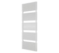 Ximax P2 Duplex Slim P2Dslm1675600W White Gas Vertical Designer Towel Warmer 5348Btu Radiator, (W)600mm X (H)1675mm