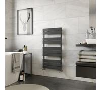 Ximax P2 P21420600A Anthracite Gas Vertical Designer Radiator, (W)500mm X (H)970mm