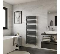 Ximax P2 P21420600A Anthracite Gas Vertical Designer Radiator, (W)600mm X (H)1420mm