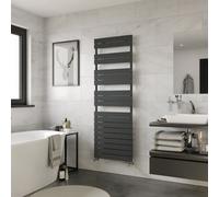 Ximax P2 P21420600A Anthracite Gas Vertical Designer Radiator, (W)600mm X (H)1720mm