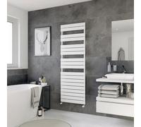 Ximax P2 P21420600W White Gas Vertical Designer Towel Warmer Radiator, (W)600mm X (H)1720mm