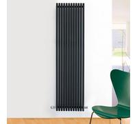 Ximax Supra Su180047A Anthracite Hydronic Vertical Designer Radiator, Anthracite (W)470mm (H)1800mm