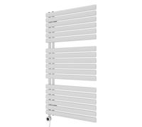 Ximax Towel Warmer Foroes1164600W White Electric Vertical Designer Radiator, White (W)600mm (H)1164mm