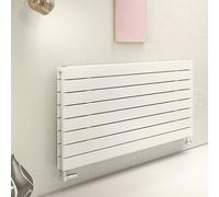 Ximax Vertirad Duplex Deluxe Hwhdx6012W White Horizontal Designer 4027Btu Radiator, (W)1200mm X (H)600mm