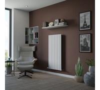 Ximax Vertirad Duplex Hwd120060W White Horizontal Or Vertical Designer 4027Btu Radiator, (W)595mm X (H)1200mm
