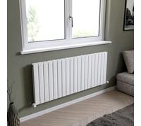 Ximax Vertirad Duplex Hwd6001420W White Gas Horizontal Designer Panel 4635Btu Radiator, (W)1420mm X (H)600mm