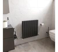 Ximax Vertirad Duplex Hwd600595A Anthracite Gas Vertical Designer Panel 1952Btu Radiator, (W)595mm X (H)600mm