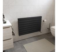 Ximax Vertirad Duplex Hwhd1195600A Anthracite Gas Horizontal Designer Panel Radiator, (W)900mm X (H)595mm
