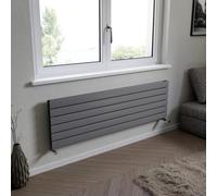 Ximax Vertirad Duplex Hwhd1195600S Gas Horizontal Designer Panel Radiator, (W)1500mm X (H)445mm