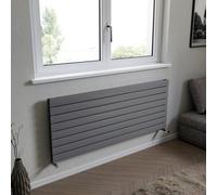 Ximax Vertirad Duplex Hwhd1195600S Gas Horizontal Designer Panel Radiator, (W)1500mm X (H)595mm