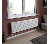 Ximax Vertirad Duplex Hwhd1195600W White Gas Horizontal Designer Panel Radiator, (W)1500mm X (H)445mm