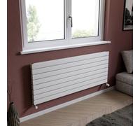 Ximax Vertirad Duplex Hwhd1195600W White Gas Horizontal Designer Panel Radiator, (W)1500mm X (H)595mm
