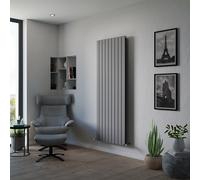 Ximax Vertirad Duplex Universal Hwd18067Sc Horizontal Or Vertical Designer 7130Btu Radiator, (W)670mm X (H)1800mm