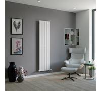 Ximax Vertirad Hw1800445W White Gas Vertical Designer Panel 2925Btu Radiator, (W)445mm X (H)1800mm