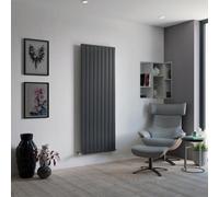 Ximax Vertirad Hw1800670A Anthracite Gas Vertical Designer Panel 4386Btu Radiator, (W)670mm X (H)1800mm
