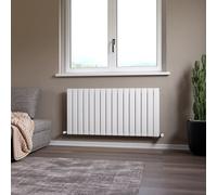 Ximax Vertirad Hw6001195W White Gas Horizontal Designer Panel 2809Btu Radiator, (W)1195mm X (H)600mm